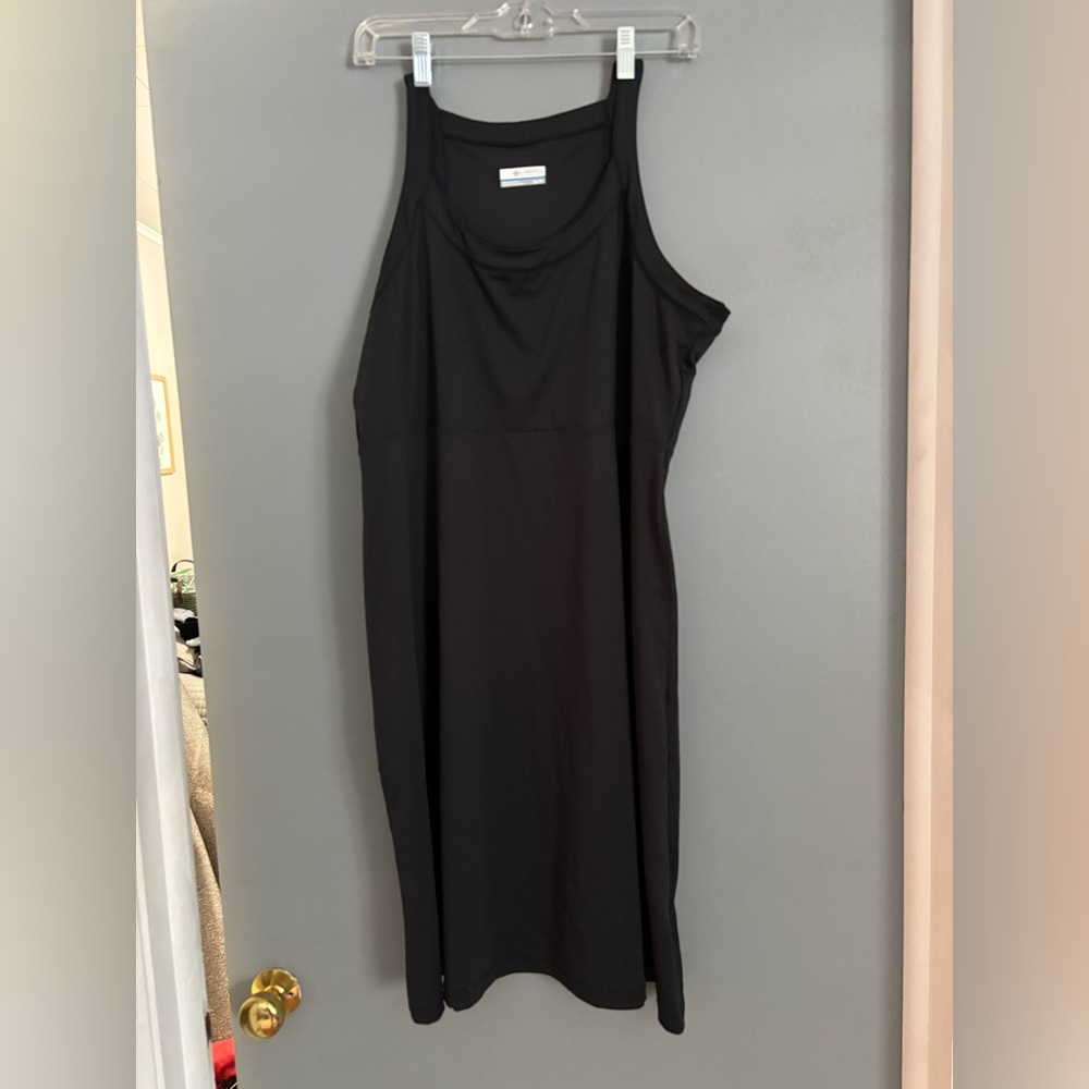 Columbia Black Midi Dress